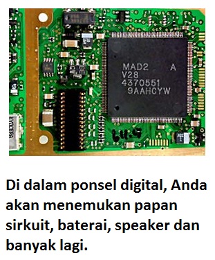 cara kerja telepon selular digital